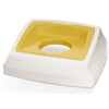 Couvercle en plastique, accessoire pour corbeille en plastique sans couvercle 50 l, en diverses couleurs