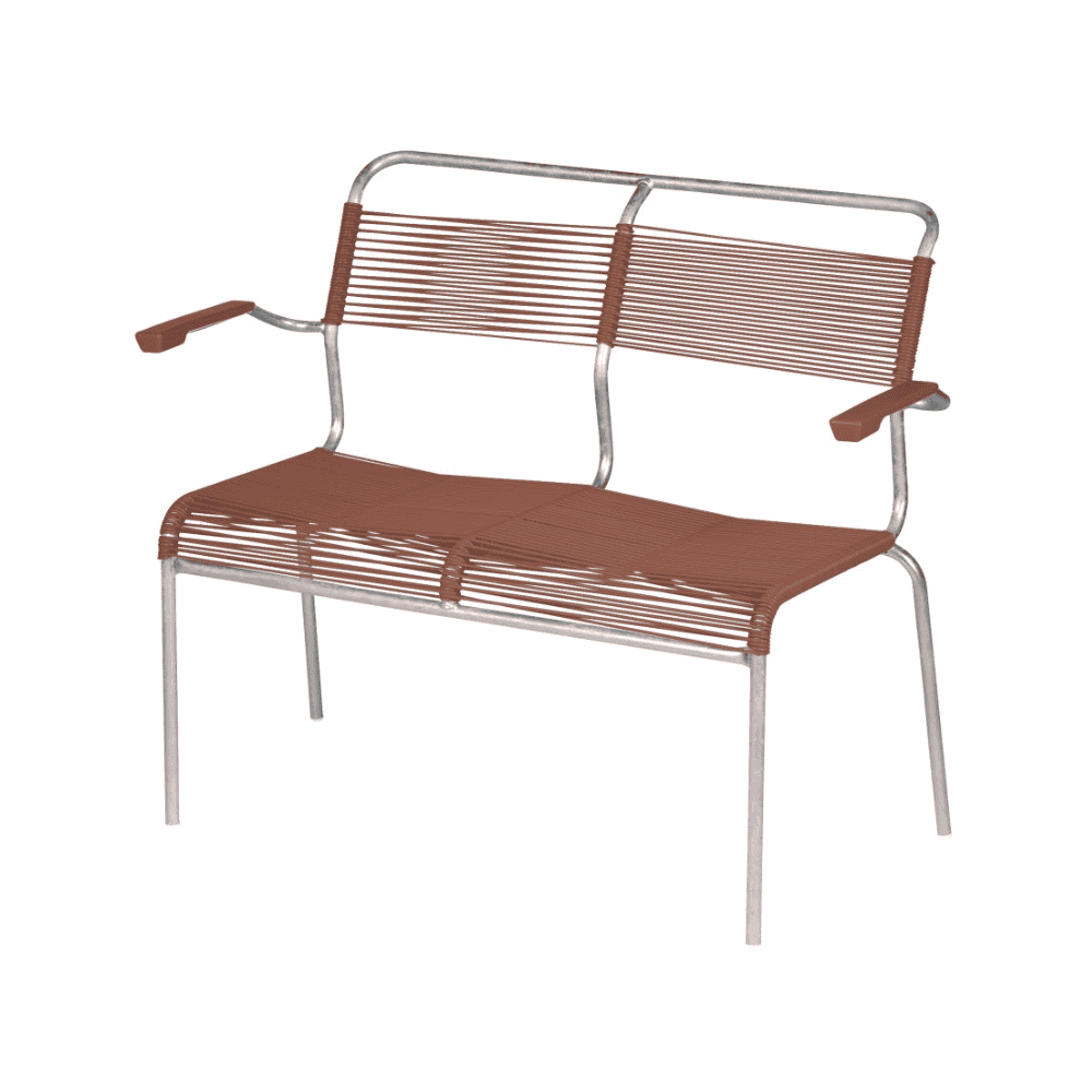 Schaffner Spaghetti Banc 2 places SÄNTIS, en divers modèles