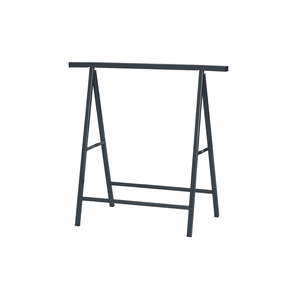 Arbeitsbock Profi Metall Dunkelgrau, Tragkraft 200 kg