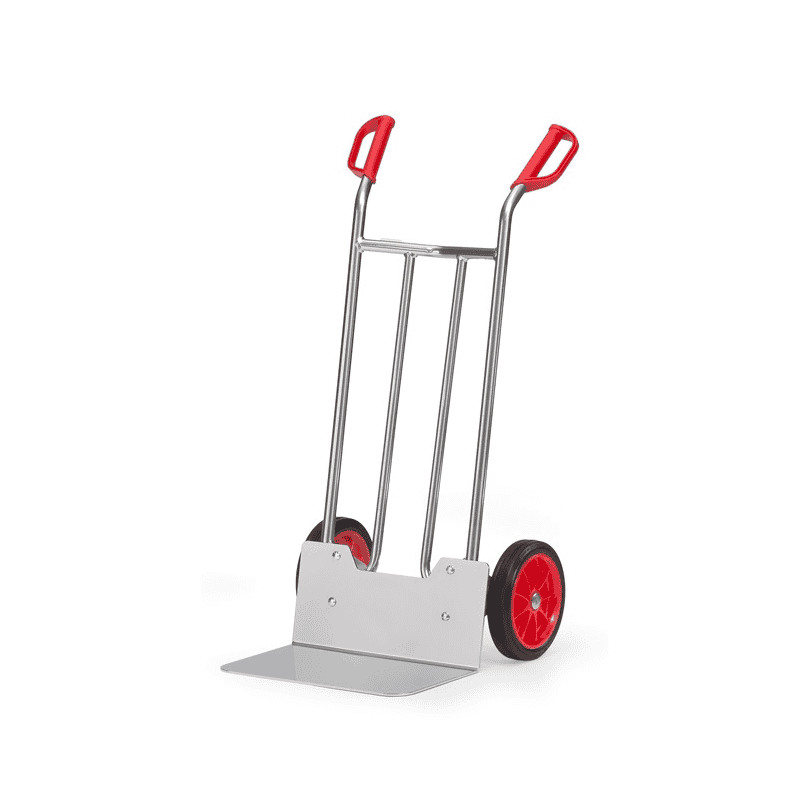 Fetra Alu-Sackkarre 150 kg Tragkraft, Höhe 1150 mm, extra breite Schaufel