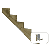 PLUS Limon d'escalier à 34,2°, profondeur de marche 250 mm, disponible en plusieurs versions