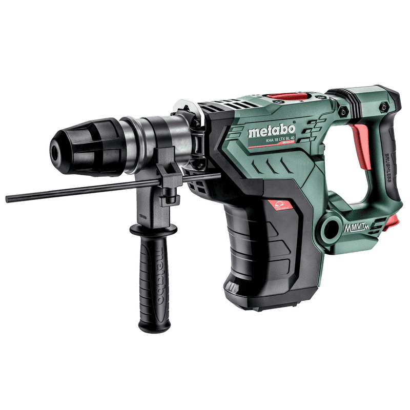Metabo Akku-Hammer KHA 18 LTX BL 40, 18 V ohne Akkupack, ohne Ladegerät, mit Kunststoffkoffer