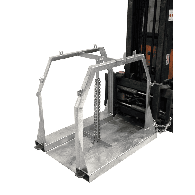 Palette pour bouteilles en acier, type SFP pour bouteilles de gaz acier Ø 250 mm