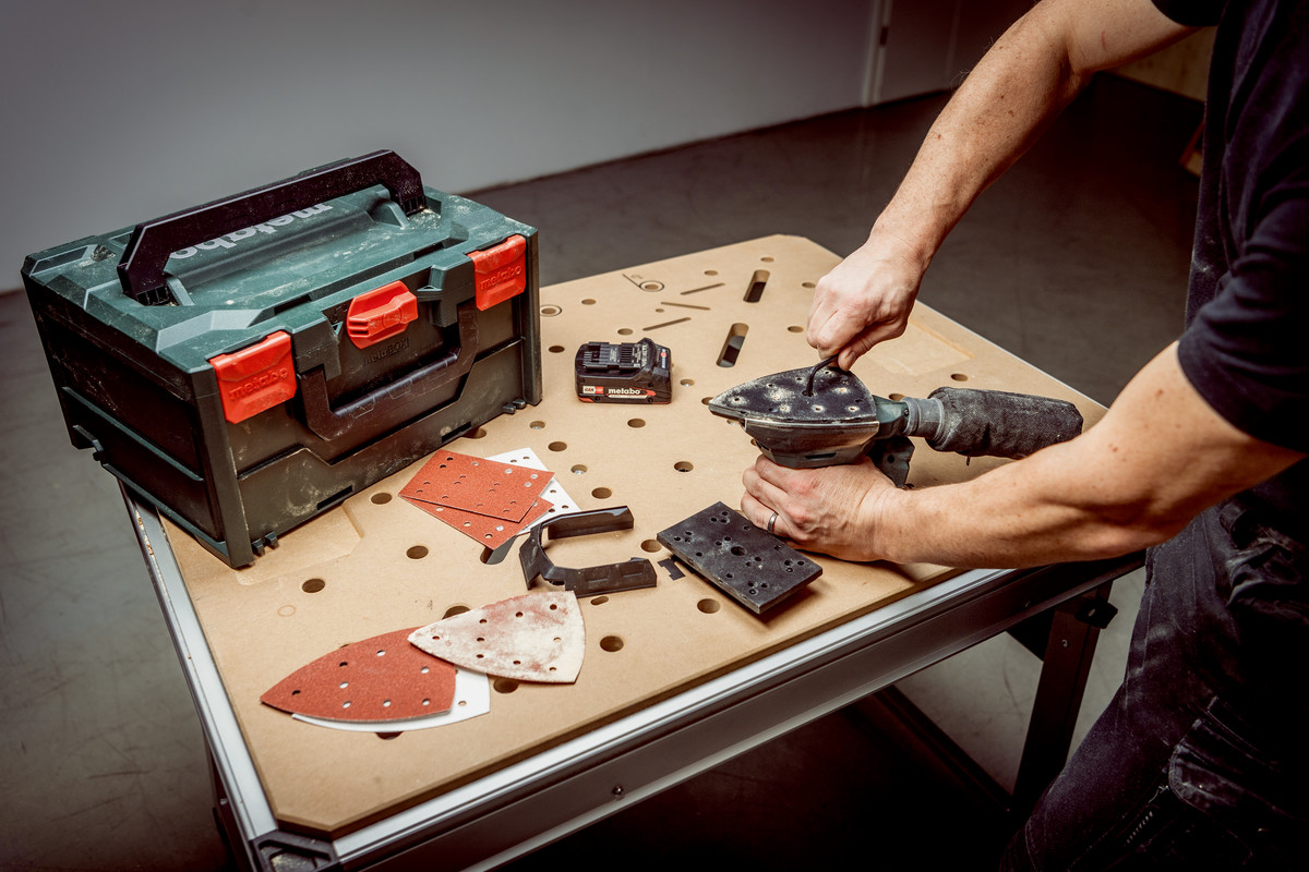Metabo Akku-Multischleifer SM 18 LTX BL, 18 V in zwei Ausführungen