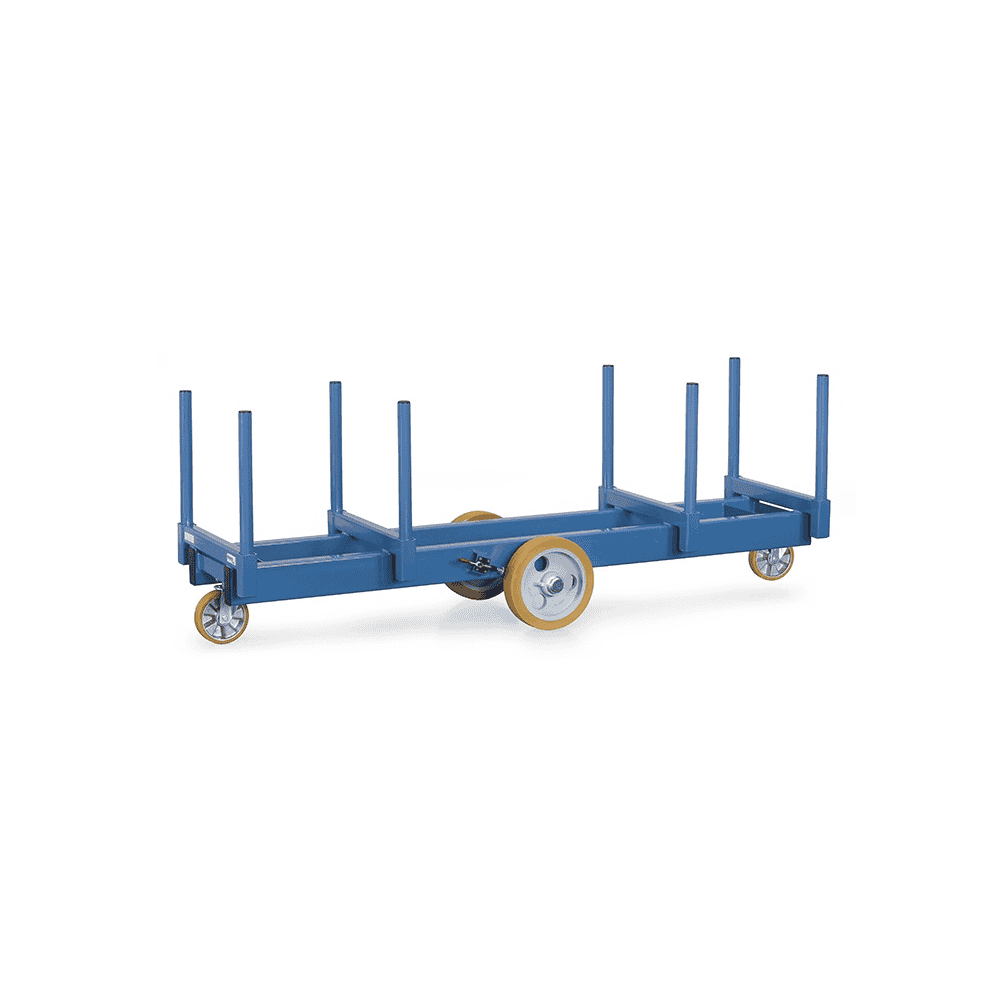 Langmaterial-Wagen mit Rungen, Tragkraft 3000 kg