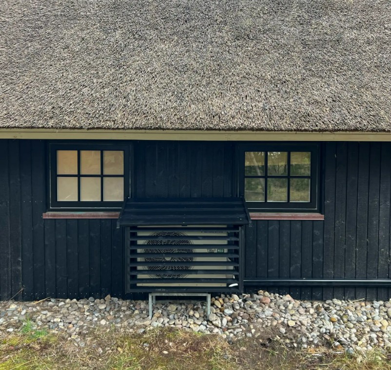 PLUS Wärmepumpen Abdeckung aus Holz, in 3 Ausführungen