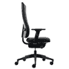 Chaise de bureau Interstuhl avec accoudoirs, mécanisme synchrone, noire, réglable en hauteur