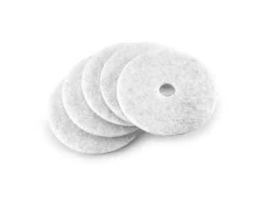 Kärcher Tampon en poils naturels, souple, naturel, 500 mm, lot de 5
