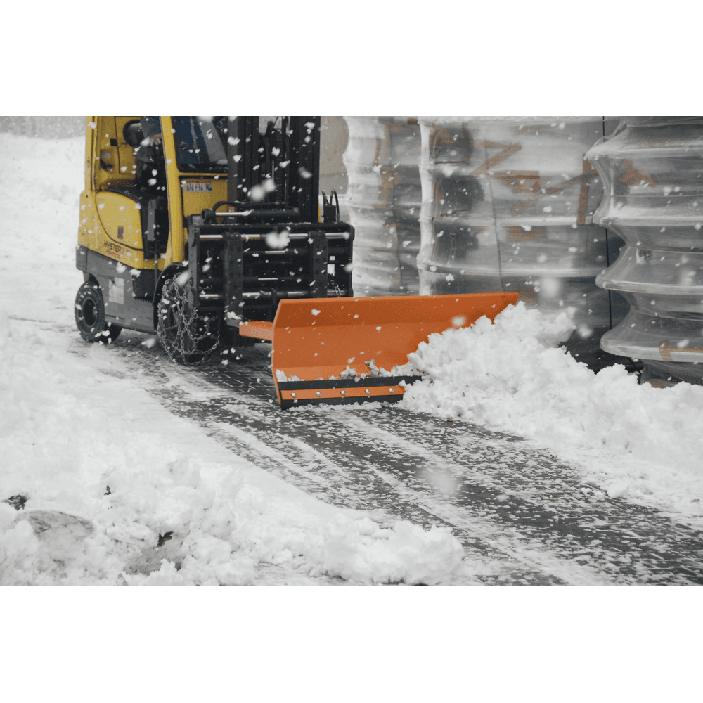 Lames chasse-neige avec bande racleuse en caoutchouc
