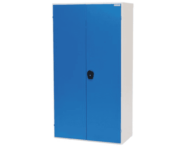 Boîtier armoire d'atelier avec 2 portes battantes, profondeur 500 mm, R 36-16, en deux hauteurs