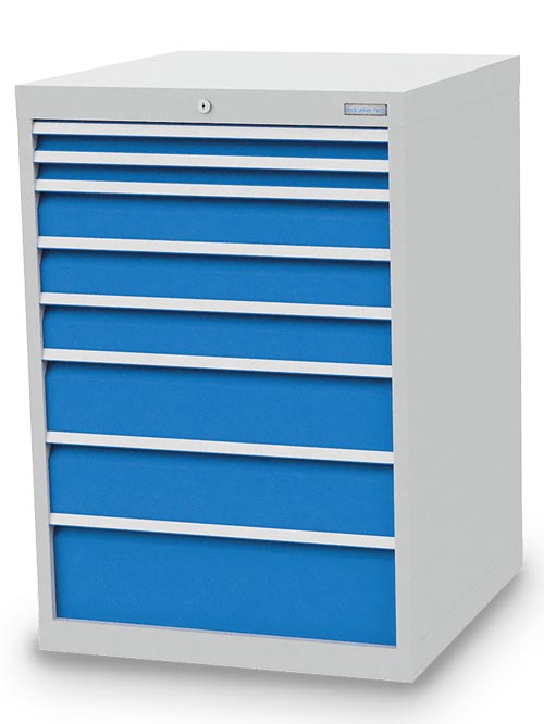 Bedrunka+Hirth Armoire à tiroirs, profondeur 736 mm, R 24-24, nombre de tiroirs 8