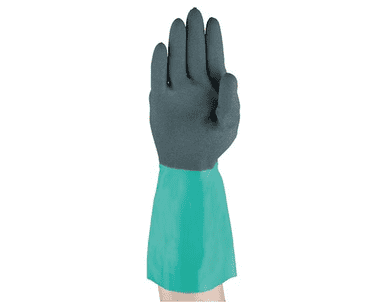 Chemikalienschutzhandschuhe Ansell AlphaTec® 58-535W, Nitril, EN374 JKL, Packung à 6 Paar
