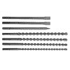 Metabo SDS-max Bohrer- / Meissel-Set "SP" im Alukoffer, 7-teilig
