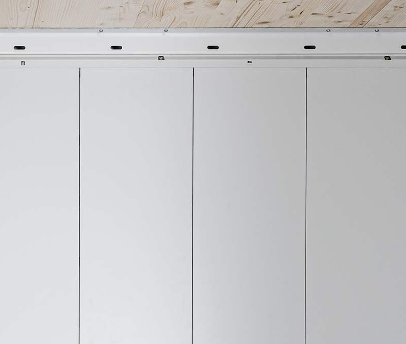biohort Innenverkleidung grauweiss zu Gerätehaus Neo, Standard- oder Doppeltüre