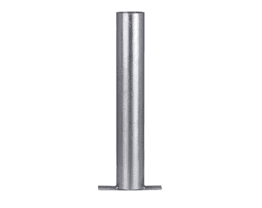 Bodenhülse aus Stahl, 160 x 445 mm, verzinkt, rund, Zubehör