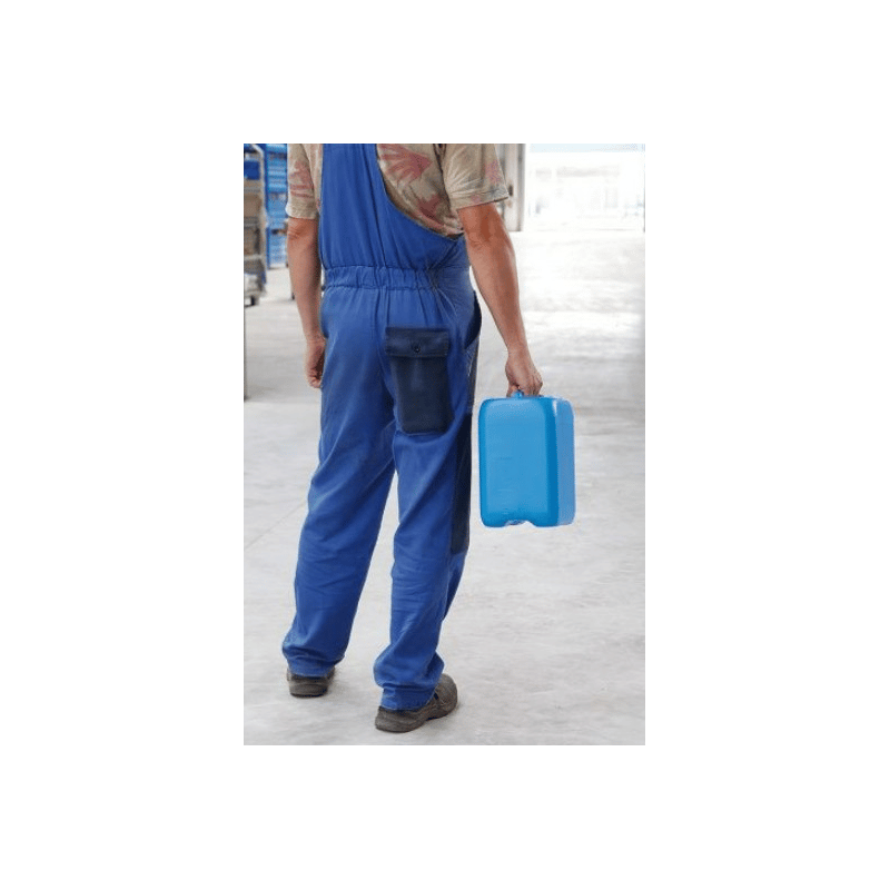 Bidon en plastique en PEHD, 5 litres, bleu
