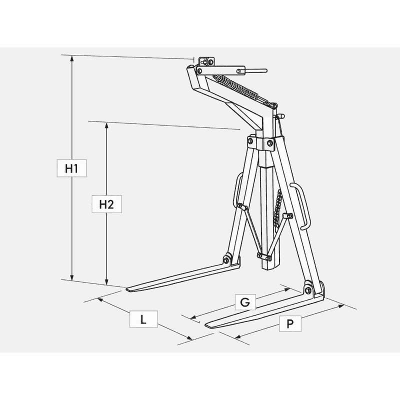 Krangabel Universal selbstnivellierend, Tragkraft 1500–2500 kg, in diversen Ausführungen