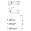 RAVAS Handhubwagen 3200 / Palettrolli mit Waage, Tragkraft 2000 kg, Anzeigeschritt 0,2 - 1 kg