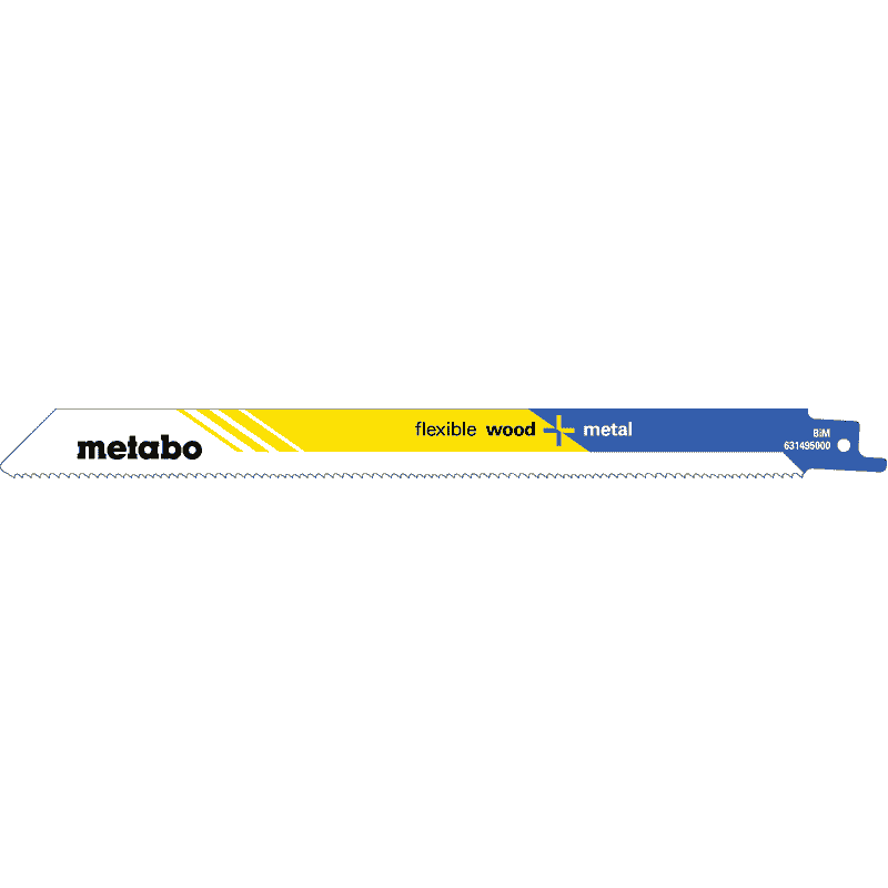 Metabo Säbelsägeblatt "Flexible Wood + Metal" 225 mm x 0.9 mm, 5 Stück