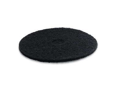 Kärcher Tampon dur, noir, 508 mm, lot de 5, tampon de nettoyage pour un nettoyage en profondeur intensif