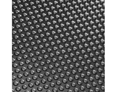 Tapis de travail HYDROFIT avec picots demi-ronds sur la surface supérieure, structure alvéolée sur la surface inférieure, 640 x 940 mm