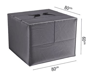 Platinum AeroCover Housse de protection Sac de transport pour coussin d'assise, L x L x H 800 x 800 x 600 mm
