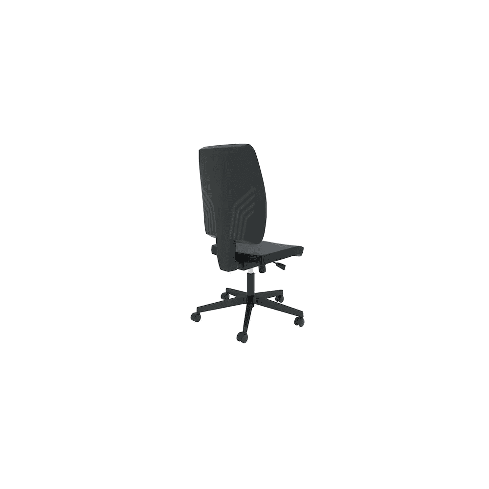 Bürodrehstuhl Melik Synchron, antibakterielle Beschichtung, schwarz