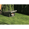 Biohort Robotergarage CHARLY®, quarzgrau/dunkelgrau-metallic, 780 x 900 x 490 mm