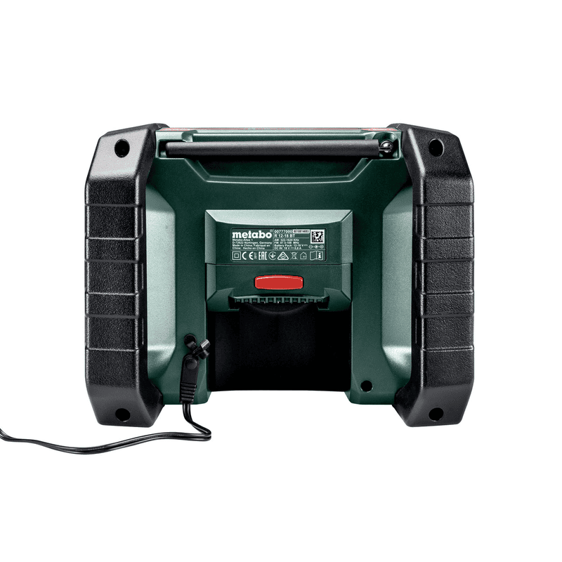 Metabo Akku-Baustellenradio R 12 - 18 DAB+ BT, 12 - 18 V, ohne Akku