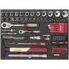 KRAFTWERK PRO LINE Profi-Alu-Werkzeugkoffer KW PB HT, 263-teilig