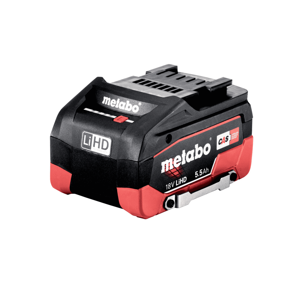 Metabo Batterie LiHD - DS 18 V / 4.0 à 10.0 Ah pour système de batterie CAS, avec étrier de sécurité