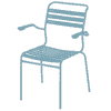 Schaffner Chaise de jardin de jardin SÄNTIS, revêtement par poudre, en diverses exécutions