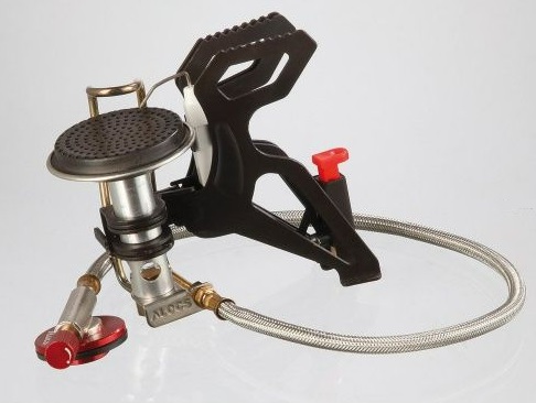 Gaskocher SPIDER PRO mit Gasvorheizfunktion für Ventilkartuschen