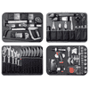 KRAFTWERK PRO LINE Werkzeugkoffer B160, 3/8", mit Powertool Metabo, 162-teilig