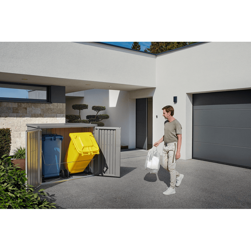 Biohort Doppel-Mülltonnenbox ALEX® Duo, in 3 Farben