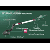 Metabo Langhalsschleifer LSV 5-225 Comfort, mit variabler Längenverstellung, 500 Watt
