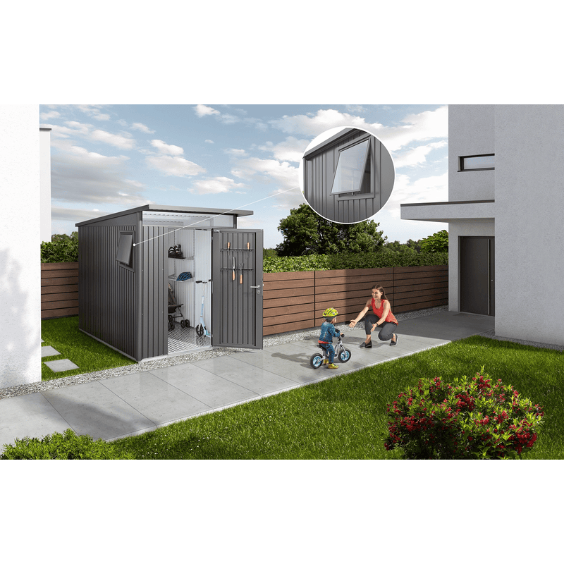 Biohort Gerätehaus AvantGarde® Window Edition, inkl. gratis Fensterelement