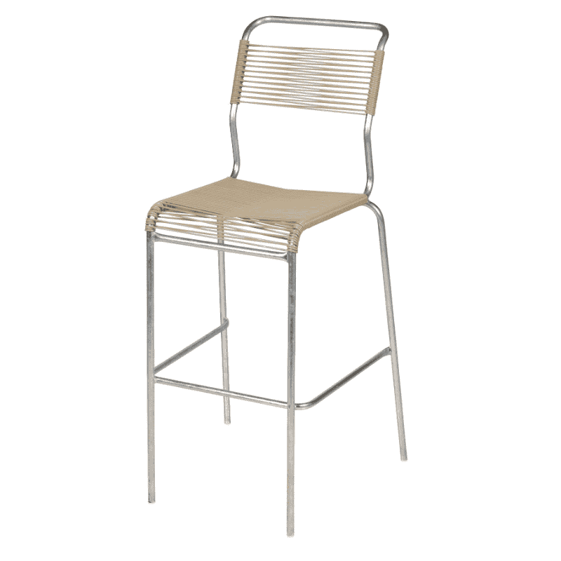 Schaffner Fauteuil bar spaghetti SÄNTIS sans accoudoirs, en 3 couleurs