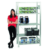 Schulte Fachbodenregale MULTIplus150, Expressline, einseitig nutzbar
