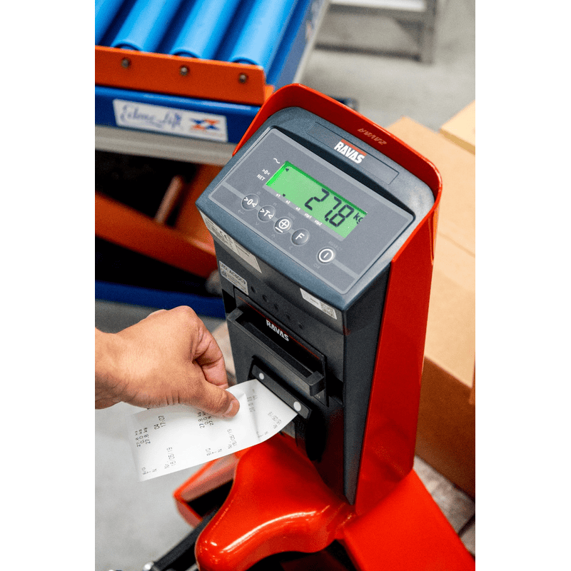 RAVAS Thermodrucker 12V - Zubehör zu Handhubwagen mit Waage 3200 und 5200