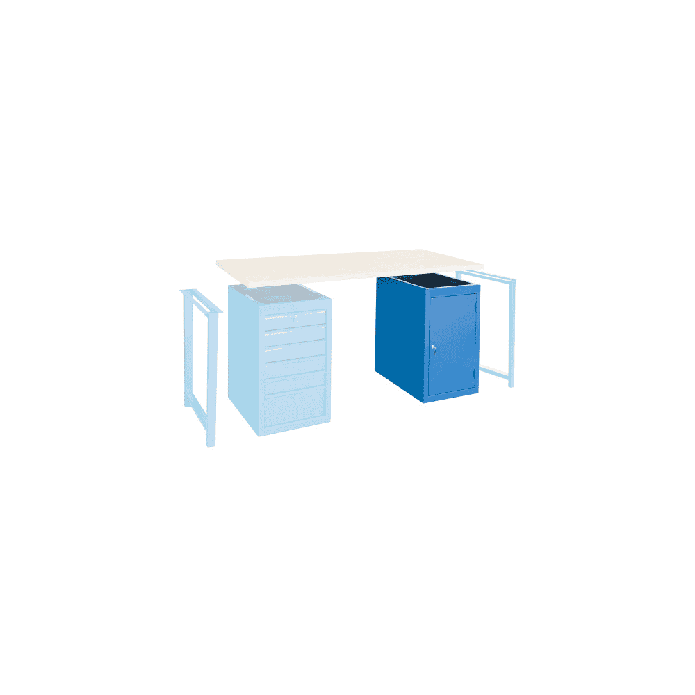 Armoire avec porte pour table de travail MONTY