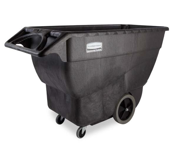 Chariot de transport en vrac en plastique, basculant