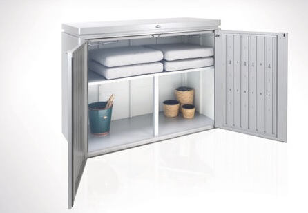 Biohort Zwischenboden HighBoard 200, silber-metallic, 2-teilig