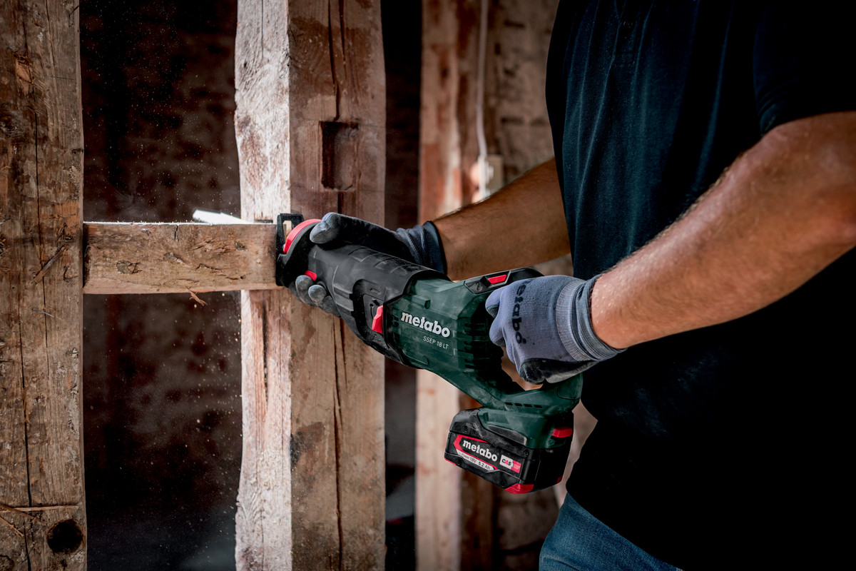 Metabo Akku-Säbelsäge SSEP 18 LT, 18 V in zwei Ausführungen