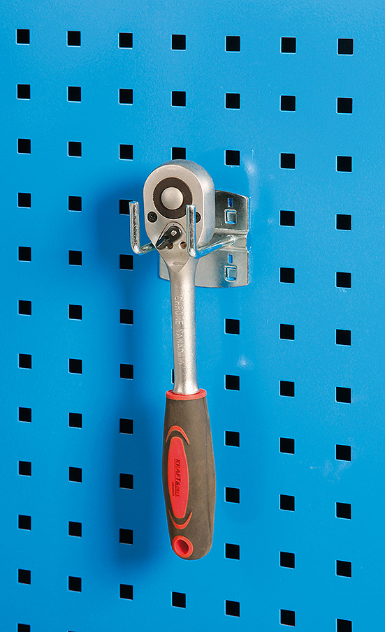 Werkzeughalterung - doppelter Haken 90° (5 Stk.)