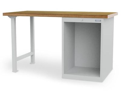 Bedrunka+Hirth établi avec 1 caisson vide, R 18-24, PxH 750 x 859 mm