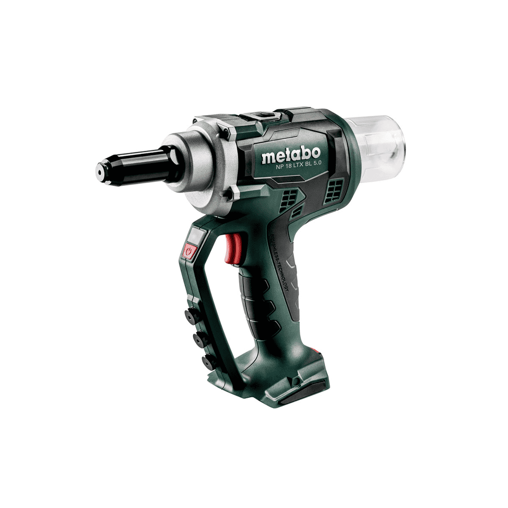 Metabo Akku-Blindnietpistole NP 18 LTX BL 5.0, 18 V in drei Ausführungen