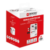 Steffen SKROSS Reiseadapter MUV World - World mit 2x USB-A, 2-polig, max. 2.5 A, mit Sicherung, weiss