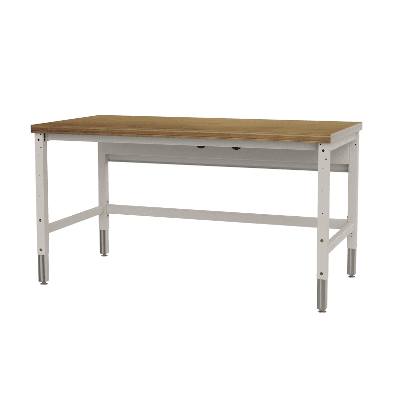 Bedrunka+Hirth Packtisch Komfort, Grundtisch Tiefe 900 mm, elektrisch höhenverstellbar, 1500 x 900 mm