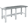 KRAFTWERK Schweisstisch, Arbeitsplatte verzinkt, TxH 700 x 840 mm,  in 3 Grössen